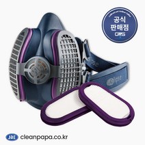 GVS 일립스 P100 방진마스크 (특급) (SPR451/SPR457/SPM603), [선택1] SPR451 P100 소중형 / 특급