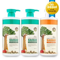 모하니 바오밥 단백질 퍼퓸 샴푸 1000g, 1세트, 04_바오밥 샴푸 2개+트리트먼트+여행용2종