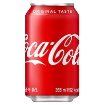 코카콜라음료 코카콜라 355ml 24개, 코카콜라 355mlx24캔/탄산음료, 상세페이지 참조