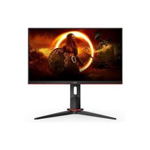 AOC 24G2ZE 23.8인치 16:9 풀 HD 240Hz IPS WLED LCD 게이밍 모니터 블랙/레드