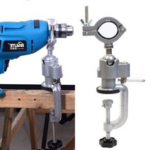 드릴링바이스 회전바이스 드릴물림 스탠드 사이드 클램프형