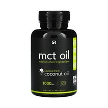 스포츠리서치 MCT 엠씨티 오일 1000mg 120정 미디움 체인 트리글리세라이드 카프릴산
