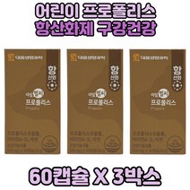 플라보노이드 성장기프로폴리스 구강건강 항산화제영양제 구아바잎추출물 대두레시틴 프로폴리스제품 3박스