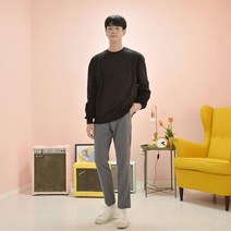 ZQD955671(GBM) 히든 사이드 테크밴딩 슬랙스 (차콜)