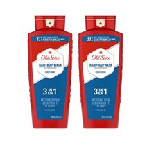 Old Spice 올드 스파이스 3 In 1 헤어 컨디셔닝 앤 바디워시 709ml 2개 Hair and Body Wash