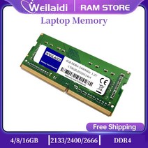 Memoria Ram ddr4 4GB 8GB 16 32GB 2400 2666MHz 3200 RAM 노트북 메모리 DDR4 1.2V 260pin SO DIMM 램, 09 DDR4 1X16GB 2133