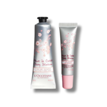 록시땅 체리 블라썸 핸드&립 듀오 2종세트 30ml&12ml