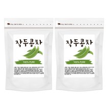 좋은아침 볶은 작두콩차 국산 어린 작두콩, 2봉, 200g