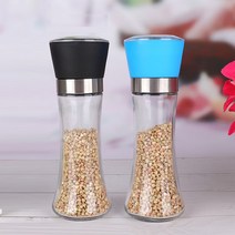 주방 소금 후추 페퍼밀 깨갈이 그라인더 180ml, 상품선택, 2후추그라인더-블루