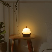 [kc인증] 토끼/별 수유등 자장가 블루투스 별자리 감성 캠핑등 무드등 LED 무드등 6가지, 토끼 무드등+리모컨+블루투스