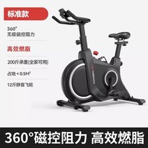 헬스자전거 지능형 실내 운동 자전거 체중 감량 조용한 스포츠 스피닝자전거 실내자전거, 까맣고/수동 저항