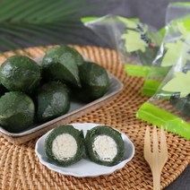 거문도의 해풍쑥으로 만든 쑥떡 쑥개떡 송편, 02.찐 쑥송편 500g, 상세설명 참조