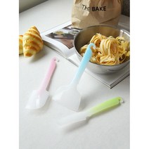 마카롱 반죽 베이킹 반달 알뜰주걱 깔끔 깨끗 양념, 1개, 소-핑크