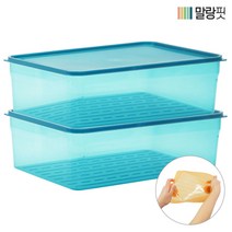 생활엔 [생활엔]말랑핏 차곡차곡 식재료 보관용기 6200ml X 2P