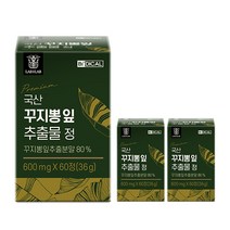 비디컬 국산 꾸지뽕 잎 추출물 매스틱 추출분말 정 매실, 3박스(3개월분)