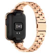 샤오미 미워치 라이트 1세대 슬림 메탈 스트랩, 로즈골드