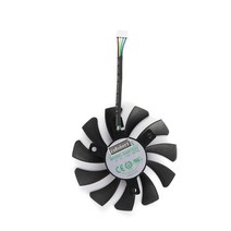그래픽카드 2개/몫 ZOTAC GTX 660Ti GTX760 R9 285 부스트 970 그래픽 카드 냉각 팬용 75MM GA81S2U 쿨러, 01 GA81S2U 1pc