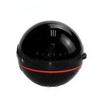 신제품 무선 어군 탐지기 48m/160ft 수심 휴대 전화 블루투스 스마트 비주얼 HD 음파 낚시 도구, 02 Black