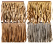 동남아 밀짚 볏짚 파라솔 원두막 오두막 인테리어 재료 실외 지붕 덮는 자재 초가집 움막, 초콜릿 색상