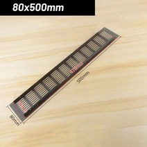 환기 환풍기 자재 부품 배기 통풍구 공기 방수 부속 블랙 천공 시트 알루미늄 그릴 커버 옷장 신발 에어컨 홈 데코, F