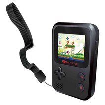My Arcade Gamer Mini Portable 게이밍 System 160 Retro Style Games Small Compact Size Wrist Strap Includ, One Color