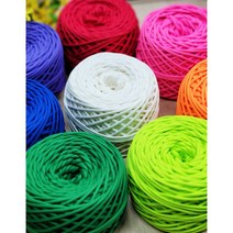 5.0mm 100yard 촘촘 고급 우동실 청키스트링 / 소프트 폴리에스터 우동끈 / 가벼운실 부드러운실 (61칼라), No.51