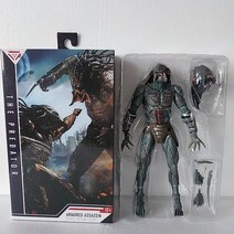 NECA 도망자 프레데터 피규어 오리지널 NECA 프레데터 기갑 어쌔신 액션 피규어 소장 모델 완구 인형 선물, 소매 상자에서