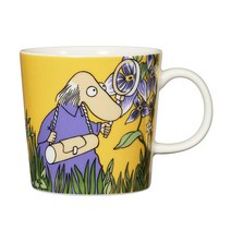 [정규 수입품] 무민 (Moomin by ARABIA) 머그컵 0.3L 클래식 헴렌씨 옐로우 무민 식기 아라비아 1066914, 1개