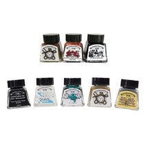 윈저뉴톤 드로잉 잉크 14ml 낱색(26색), 123 Canary Yellow