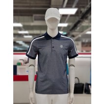 팬텀 남성 네이비 라인 배색 카라 반팔 티셔츠 212C2 TO901-NA(146327 )