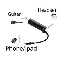 기타조율기 튜닝 메트로놈 조율기 기타 인터페이스 I-Rig 변환기 호환 오디오 튜너 라인 irig