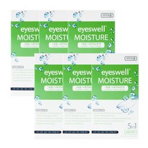 아이스웰 1회용 콘택트렌즈 식염수 7ml X 5EA, 35ml, 6개