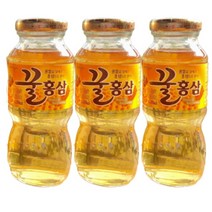 웅진 꿀홍삼 180ml 24병 유리병 꿀홍삼