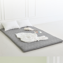 편안한 3단 접이식 매트리스 바닥매트 요 요매트 토퍼 자취생 손님잠자리용