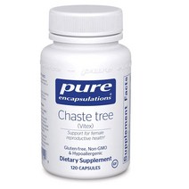 퓨어인캡슐레이션 Chaste Tree (Vitex) 순비기 나무 바이텍스 추출물 225mg 120캡슐 1개