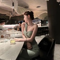 비치 롱 바캉스 휴양지 리조트룩 원피스 오프숄더