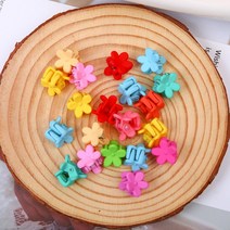 고래백화점 플라워 블루밍 헤어집게핀 10개입, 상세페이지 참조