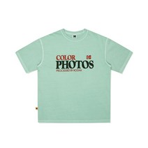 [코닥어패럴] 씨네코닥 가먼트다잉 반팔티셔츠 GREEN 300512