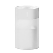 차량용공기청정기 미니공기청정기 자동차공기청정기 250ml 가습기 usb 휴대용 에센셜 오일 diffuserand 아로마 음이온 미스트 메이커 led 스마트 가습기 홈, 흰색 2