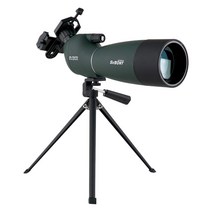 SVBONY SV28 필드 스코프 25-75x 70mm 스포팅 스코프 버드 워칭 양궁 스코프 고배율 IP65 방수 FMC 스마트 폰 어댑터와 탁상 삼각대 포함 자연 관찰 양궁 야생 생물의 관찰 사진을 찍는 초보자 대응