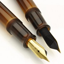 펠리컨 PELIKAN 프로덕션 클래식 M200 스모키 쿼츠 흡입식 입사 졸업 만년필선물, 스모키쿼츠 컬러, M(중간)