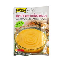 태국 로보 타이 커스터드 믹스 바닐라 120g 분말, 단품, 단품