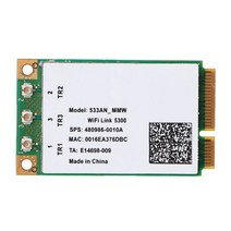 5300 533AN_MMW 무선 WLAN WIFI 미니 PCIE 카드 802.11n + 450Mbps 장치 모듈