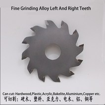 엔진톱 미니 제재기 수평 날톱 제제소목공기계 기계 2.5 인치 63mm 합금 HSS 고속 쇠톱 블레이드 다이아몬드 칩 수지 그라인딩 휠 다기능 커팅 톱 모터 212310, CHINA212310, 16mm + Alloy saw blade