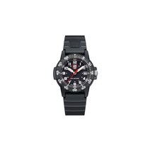 루미녹스 레더백 바다거북 시계, Black_White