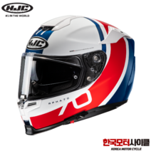 HJC 홍진 헬멧 알파 70 PAIKA MC21 파이카 레드 블루 풀페이스, 알파70 파이카 MC21 2XL