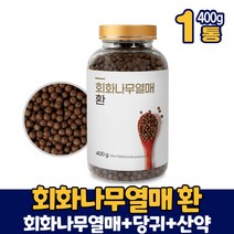 회화나무 열매 추출물 환 해화나무열매환 국산 당귀 산약 먹는법, 1개, 400g
