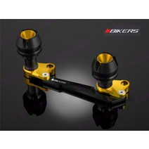 혼다 FORZA350 배기관 보호 범퍼 가드 머플러 슬라이더 포르자 튜닝 바이커스, 골드 + 1개