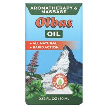 Olbas Therapeutic 아로마테라피 및 마사지 오일 0.32 fl oz(10 ml)