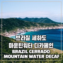 (커피생두) 5 브라질 세하도 마운틴워터 디카페인 500g